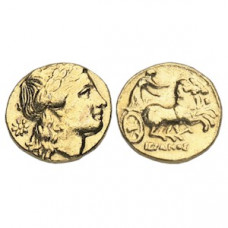 Hieron II Gold Drachm