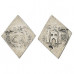 Charles I Pontefract Siege Shilling (Lozenge)