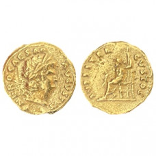 Aureus of Nero - Jupiter