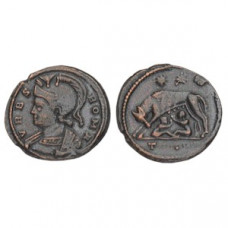 Bronze Follis URBS Roma