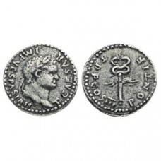 Denarius of Vespasian - Caduceus