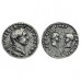 Denarius of Vitellius - Junior and Vitellia