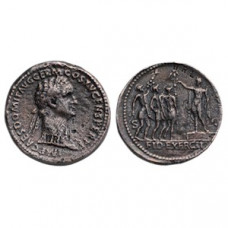 Sestertius of Domitian - Soldiers