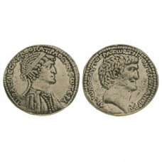 Tetradrachm of Mark Antony and Cleopatra