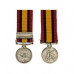 Queens South Africa Medal - Miniature